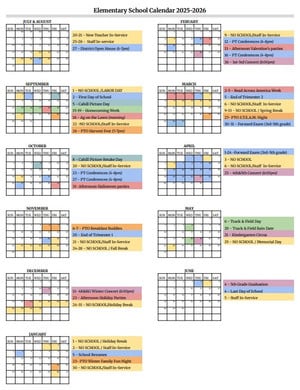 2025-26 Calendar